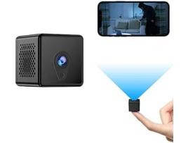 Mini Câmara KKVOGMLE Wi-Fi HD Minúscula de Segurança para Monitor Residencial