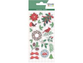 Adesivos ARTEMIO Feliz Natal (18 x 7,5 cm)