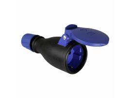 Base de ficha Solera 707t 250 V Preto 4,8 mm 16 A IP54