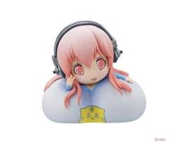 Figura Super Sonico Versi Q Suupaa Soniko Tokoh Aksi Boneka Anime Model Pvc Ornamen Periferal