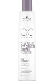 Schwarzkopf Bonacure Clean Balance Deep Cleansing Shampoo Tocopherol 250 ml