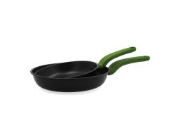 Conjunto 2 Frigideiras Quid Aço Carbono Aptas Indução 20+24cm