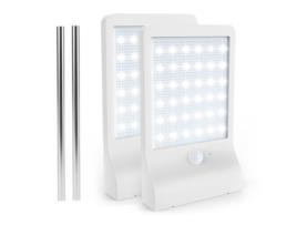 2pcs luzes solares do caminho, 3 modos 36 Led luz solar do sensor de movimento