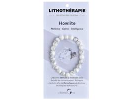 Pulseira de litoterapia Howlite 8 mm PHARMAGEM