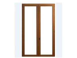 Janela de Madeira de 2 Painéis GD MENUISERIES (175 x 120 cm - Madeira)