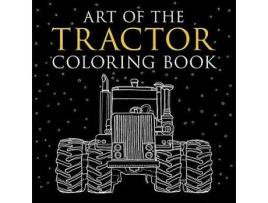 Livro art of the tractor coloring book de lee klancher (inglês)