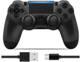 Comando PS4 KINSI Kinsi Dualshock (Wireless - Preto)