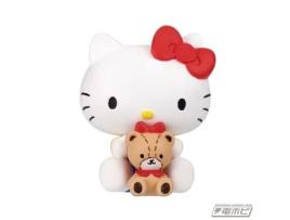 Figura Sanrio Kawaii I 'M Hellokity Gasha Figura Anime Model Mainan PVC