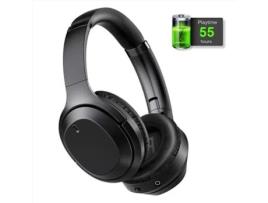 Auscultadores Bluetooth Active Noise Cancelling Over Ear Microphone