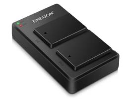 Kit 2 Baterias Carregador Duplo Lp-E17 para Canon ENEGON