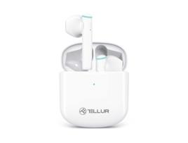 Auriculares Bluetooth True Wireless Tellur Aura App Branco