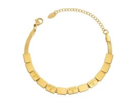 Pulseira Banhada a Ouro 18K Love