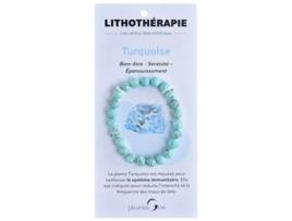 Pulseira Litoterapia Turquesa 8 Mm PHARMAGEM