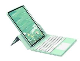 Capa Flip e Teclado Bluetooth YKCLOUD Sx129C para iPad Pro12.92022/2021/2020/2018