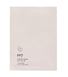 107 Beauty - Máscara facial Abacate Cuddle para pele desidratada