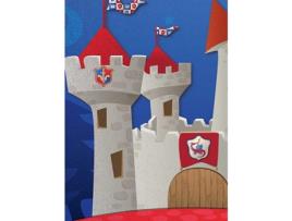 Tapete HOUSE OF KIDS Ultra Soft Castel (Azul - 70x95cm)