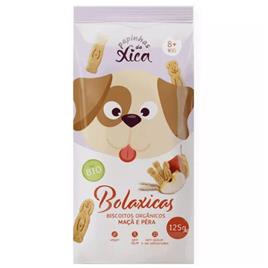 Papinhas Da Xica Bolaxicas Biscoitos Orgânicos De Maçâ E Pera 125g