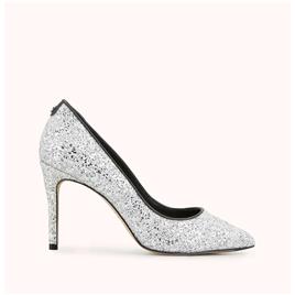 Cosmoparis Sapatos glitter, em pele, Azoa