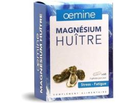Suplemento Alimentar OEMINE Magnésio-Ostra: Magnésio Marinho Vitamina B Ostra (60 cápsulas)