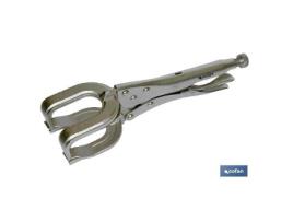 Tenaza grip c/mordazas soldadura 11