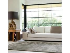 Tapete LIGNE PURE (250 x 350 - Viscose - Cinzento)