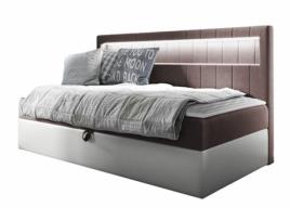 Cama com Estrado Continental Baltimore MOVEIS.PT (202x112x115 cm)