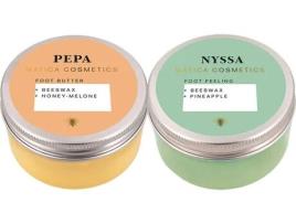 Conjunto de Cuidado de Pés MATICA COSMETICS Pepa & Nyssa (200 ml)