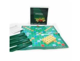 Scrabble Clássico Jogo de Tabuleiro Família Brinquedos Educativos Jogo de Quebra-Cabeça (Idade Mínima: 4-12 anos)