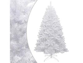 Árvore De Natal Artificial Articulada Com Flocos De Neve 120 cm VIDAXL