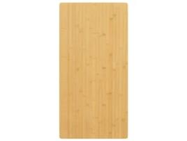 Tampo de Mesa 50X100X4 Cm Bambu VIDAXL
