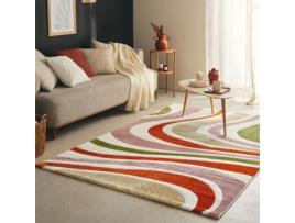 Tapete UNAMOURDETAPIS de Sala de Estar Echo 4 Multicolor 200X290