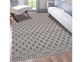 Tapete tipo kilim RECYKILIMO Creme 160x230