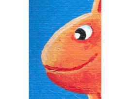 Tapete HOUSE OF KIDS Ultra Soft Poisson (Azul - 70x95cm)