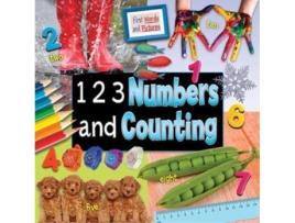 Livro 1 2 3 numbers and counting: first words and pictures de ruth owen (inglês)