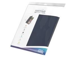 ULTIMATE GUARD Portfolio 480 24-Pocket Xenoskin Quadrow Blue (Inglês - 3 anos)