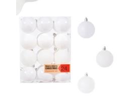Enfeites de Bola de Natal de 6 Cm Decoração de Árvore de Natal