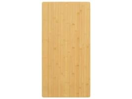Tampo de Mesa 50X100X4 Cm Bambu VIDAXL