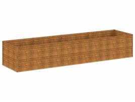 Canteiro Elevado De Jardim 386X100X69 cm Aço Corten VIDAXL