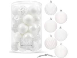Bolas de Árvore de Natal 30 Peças