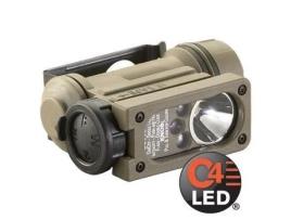 Luz de Clipe para Capacete + Bateria STREAMLIGHT Stream Sidewinder Compact Ii Coyote °