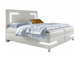 Cama Continental Baltimore Led MOVEIS.PT Pele Sintética (212x120x120 cm)