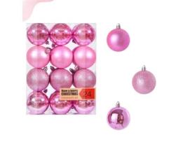 Enfeites de Bola de Natal de 6 Cm Decoração de Árvore de Natal