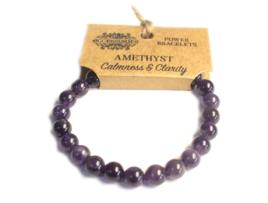 Pulseira de Energia Ametista Unidade 10X2X1 Cm