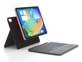 Capa Flip e Teclado Bluetooth YKCLOUD P109 para iPad 10Th 2022 10.9