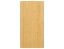 Tampo de Mesa 50X100X1,5 Cm Bambu VIDAXL