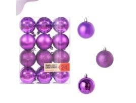 Enfeites de Bola de Natal de 6 Cm Decoração de Árvore de Natal