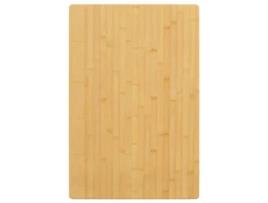Tampo de Mesa 40X60X4 Cm Bambu VIDAXL