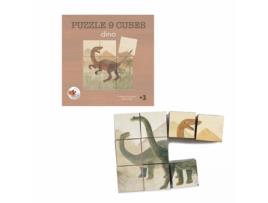 Cube Puzzle Dino EGMONT TOYS (Idade minima recomendada: 3 anos)