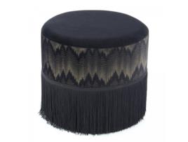 Banco O&KO Zaja  (Negro - 41x41 cm)