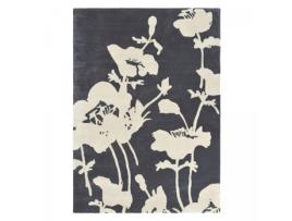 Tapete de Sala BIFLORAL Cinzento 250x350
